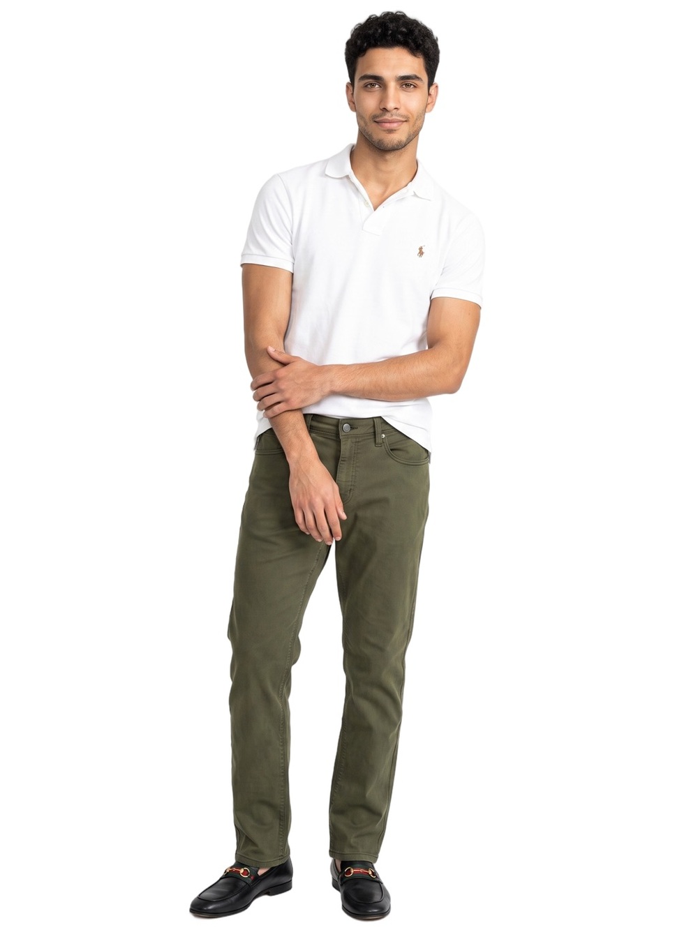 DU/ER Men Olive Green Seriously Technical Fabric NO SWEAT PANT Relaxed 33 x30 - Picture 7 of 16